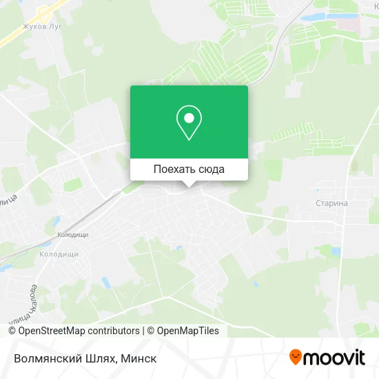 Карта Волмянский Шлях