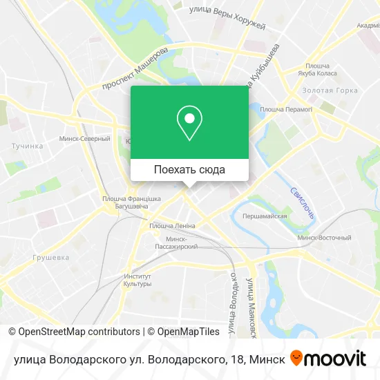 Карта улица Володарского ул. Володарского, 18