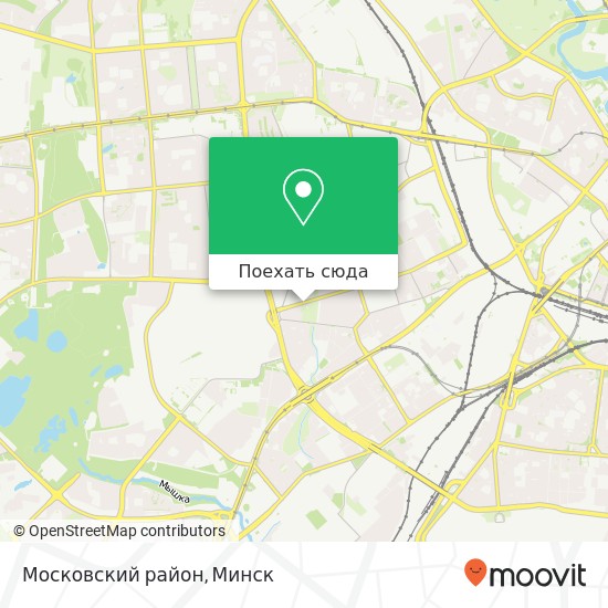 Карта Московский район