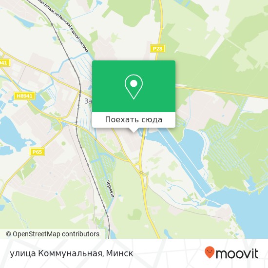 Карта улица Коммунальная