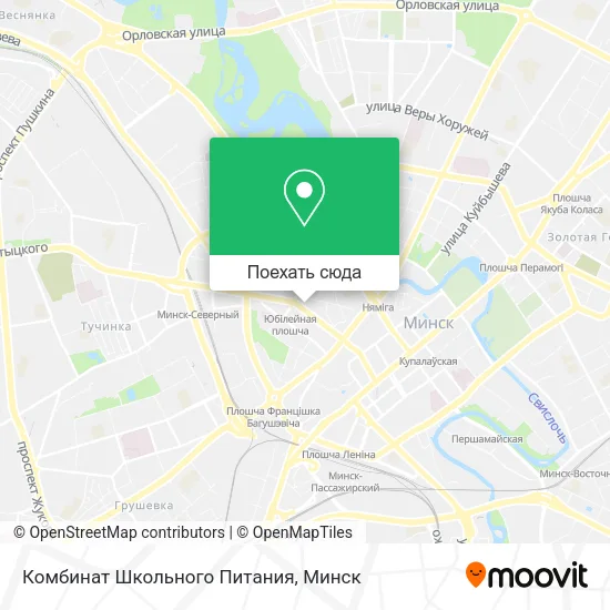 Карта Комбинат Школьного Питания