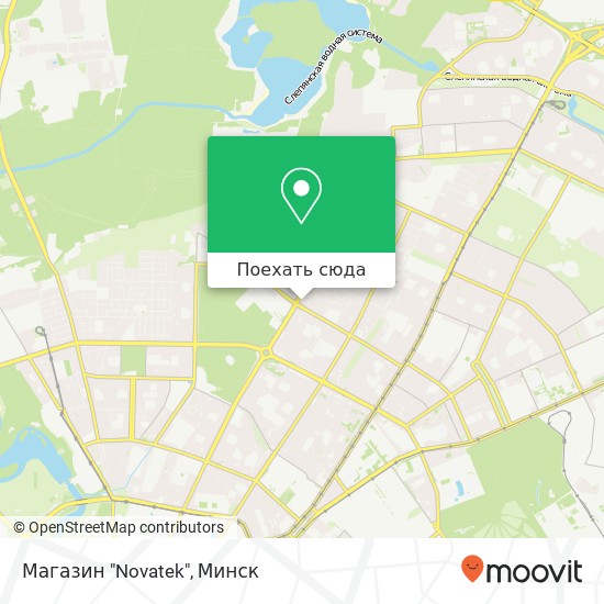 Карта Магазин "Novatek"