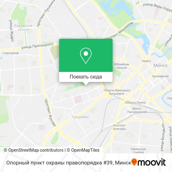 Карта Опорный пункт охраны правопорядка #39