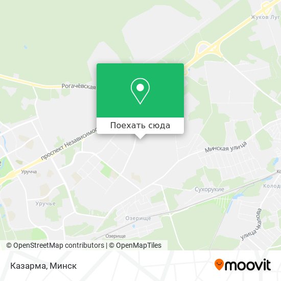 Карта Казарма