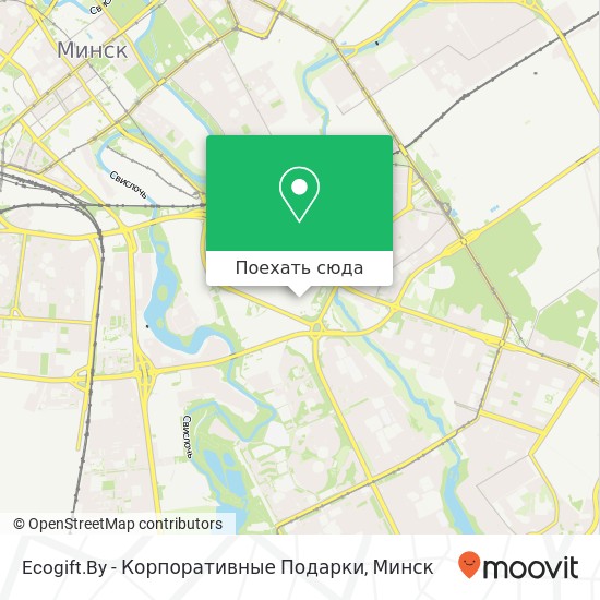Карта Ecogift.By - Корпоративные Подарки