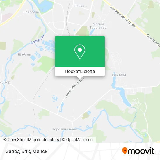 Карта Завод Эпк