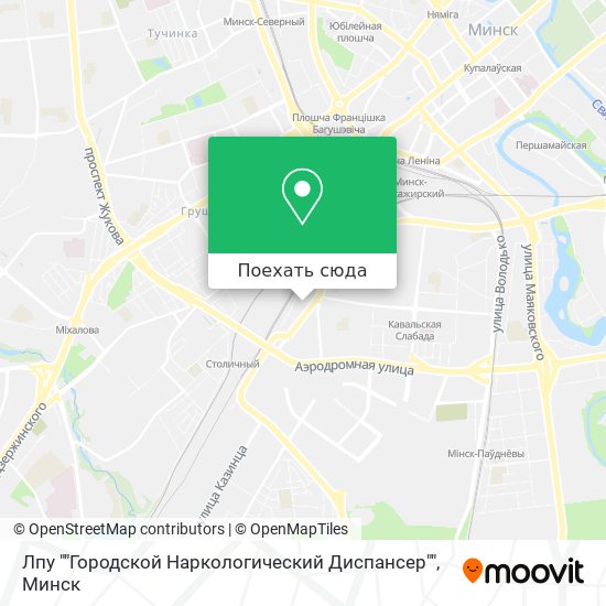 Карта Лпу ""Городской Наркологический Диспансер""