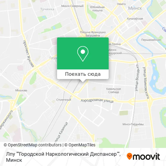 Карта Лпу ""Городской Наркологический Диспансер""