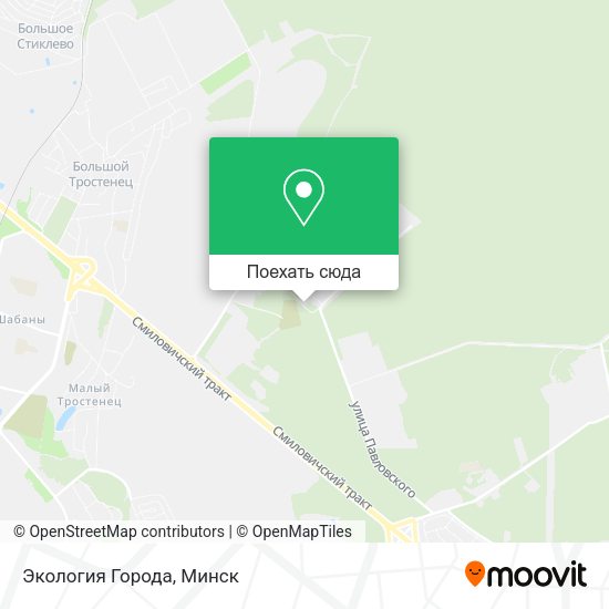 Карта Экология Города