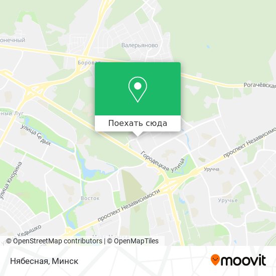 Карта Нябесная