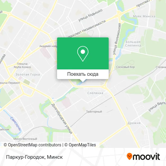 Карта Паркур-Городок