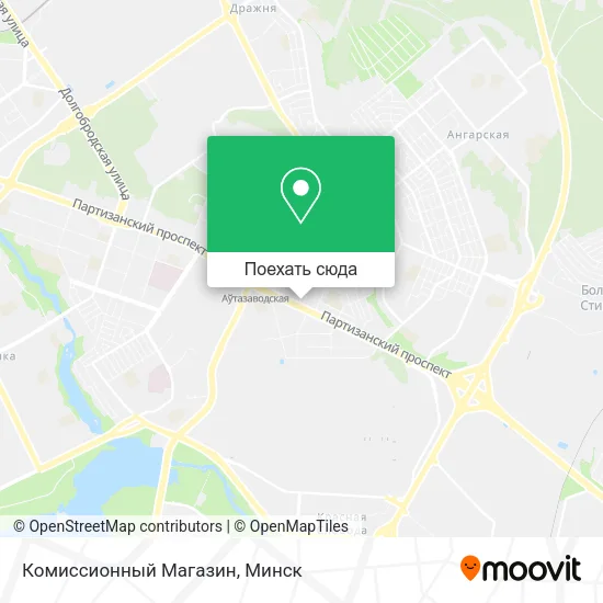 Карта Комиссионный Магазин