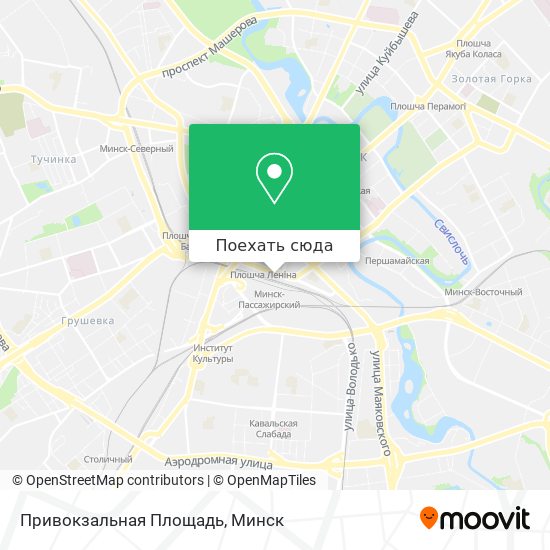 Карта Привокзальная Площадь