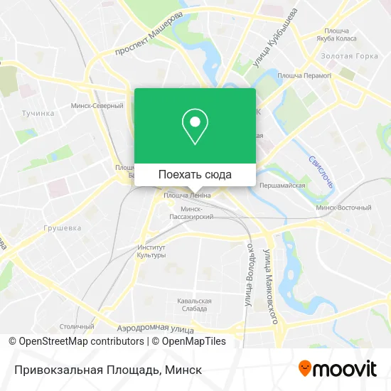 Карта Привокзальная Площадь