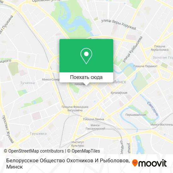 Карта Белорусское Общество Охотников И Рыболовов