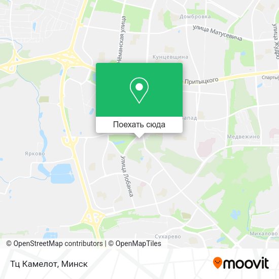 Карта Тц Камелот