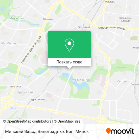 Карта Минский Завод Виноградных Вин