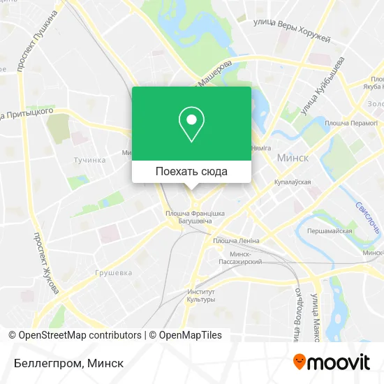 Карта Беллегпром