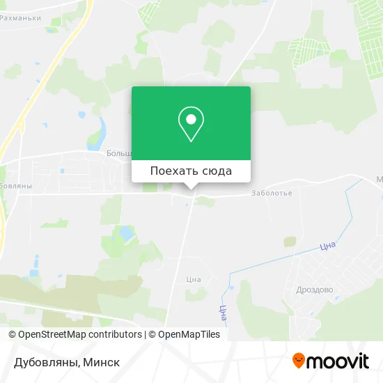 Карта Дубовляны