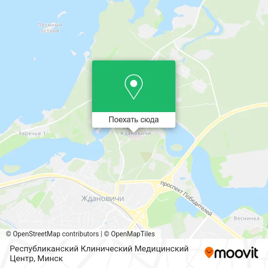 Карта Республиканский Клинический Медицинский Центр