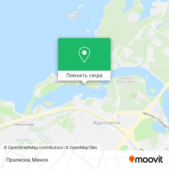 Карта Пралеска