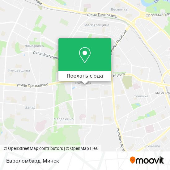 Карта Евроломбард