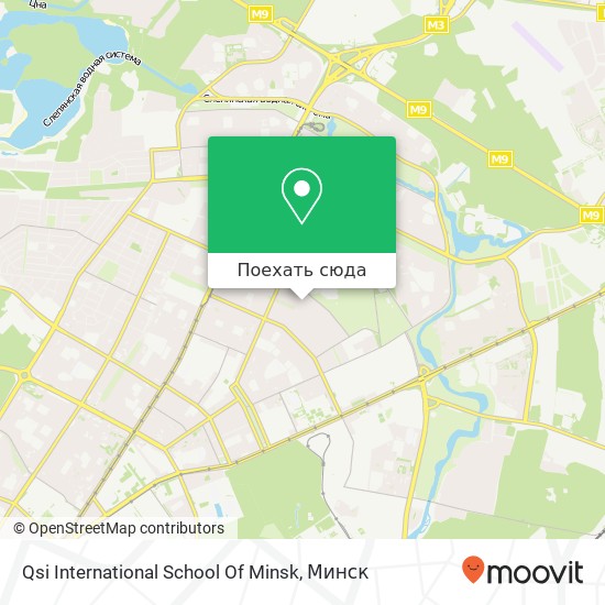 Карта Qsi International School Of Minsk