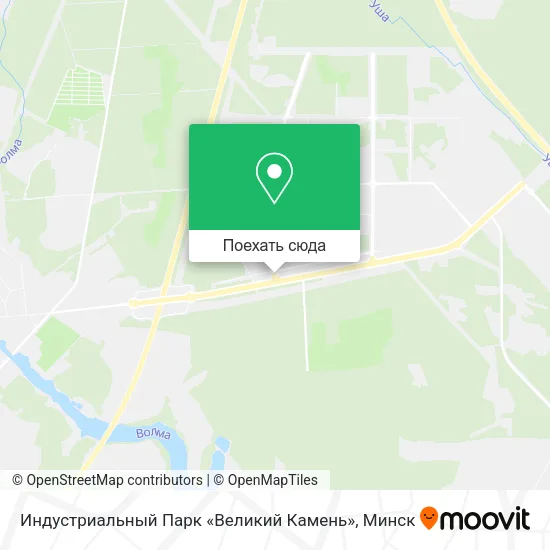 Карта Индустриальный Парк «Великий Камень»