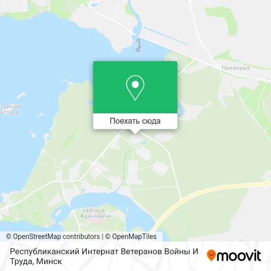 Карта Республиканский Интернат Ветеранов Войны И Труда