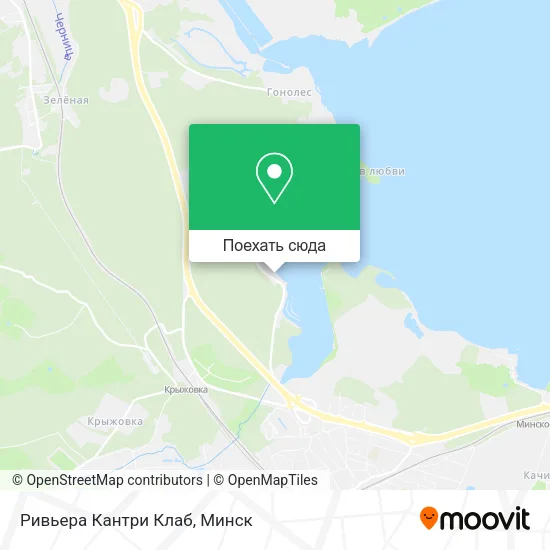 Карта Ривьера Кантри Клаб