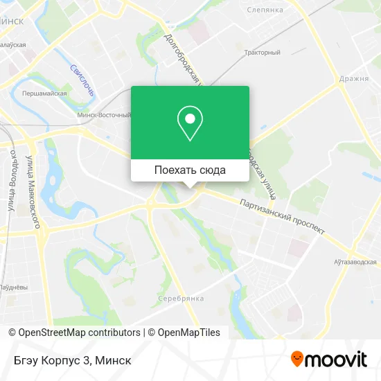 Карта Бгэу Корпус 3