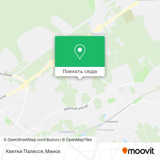 Карта Кветки Палесся