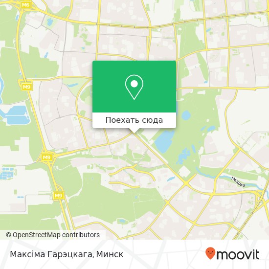 Карта Максіма Гарэцкага