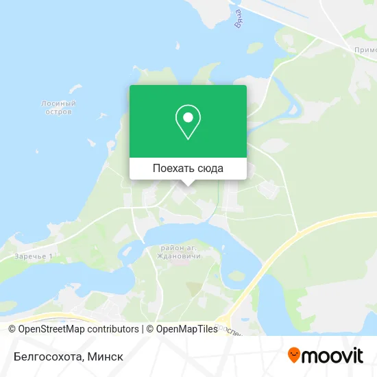Карта Белгосохота