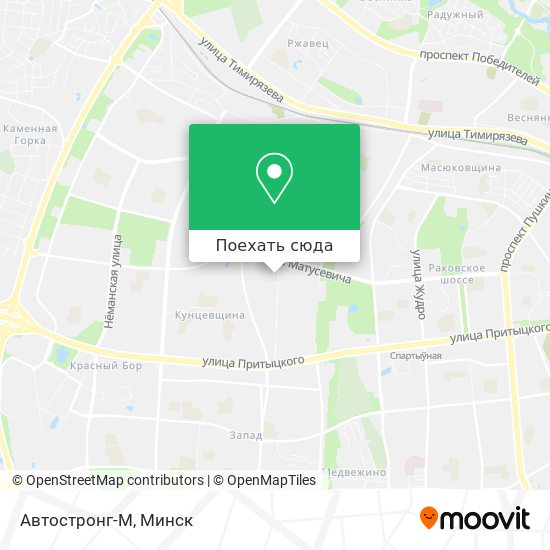 Карта Автостронг-М