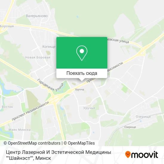 Карта Центр Лазерной И Эстетической Медицины ""Шайнэст""