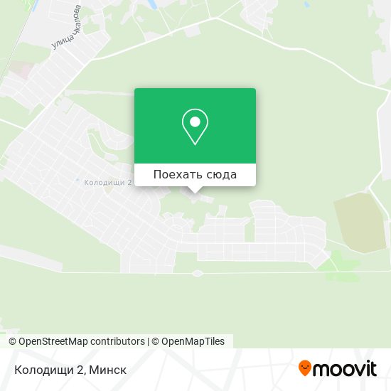 Карта Колодищи 2