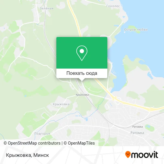 Карта Крыжовка