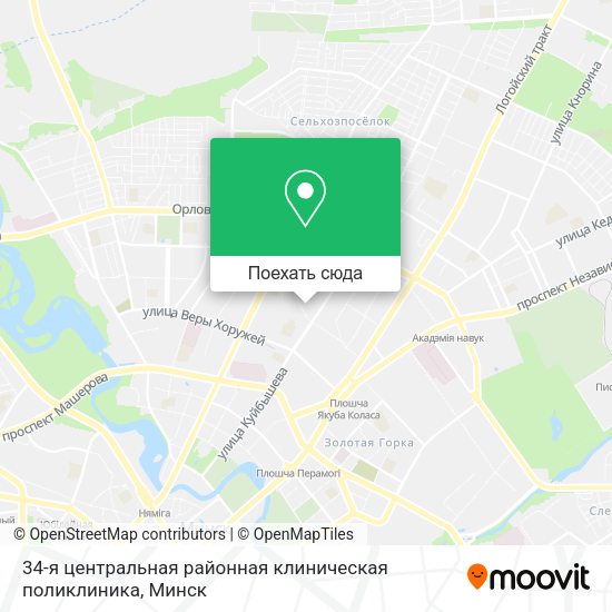 Карта 34-я центральная районная клиническая поликлиника