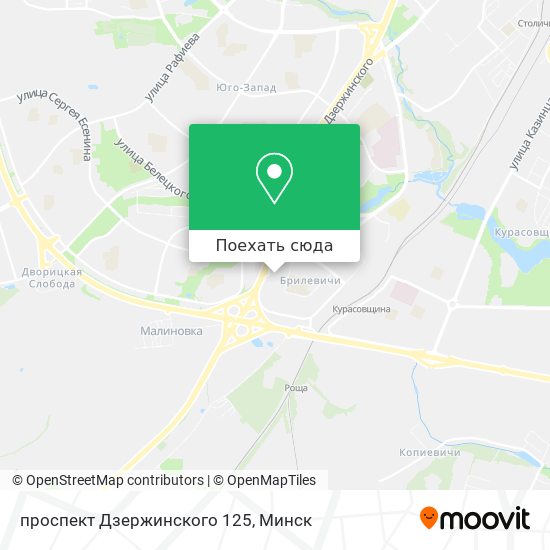 Карта проспект Дзержинского 125