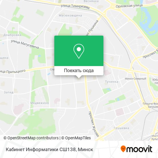 Карта Кабинет Информатики СШ138