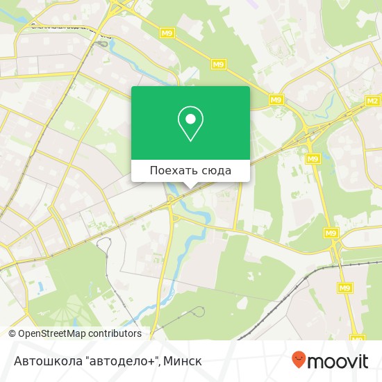 Карта Автошкола "автодело+"