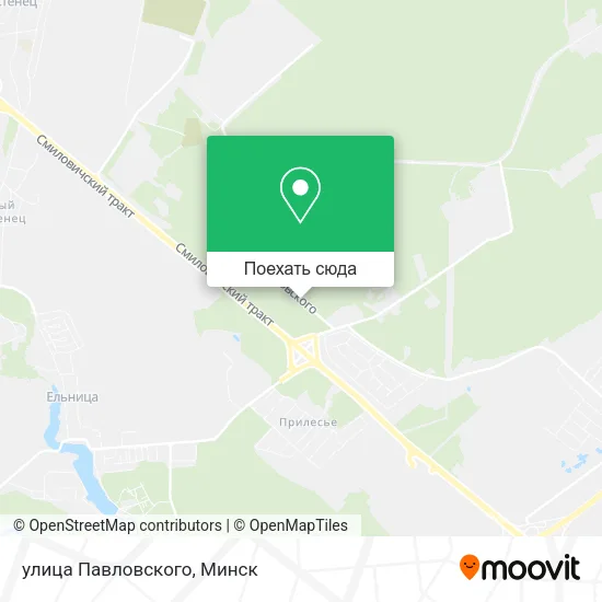 Карта улица Павловского