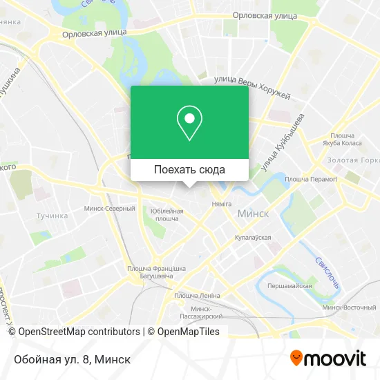 Карта Обойная ул. 8