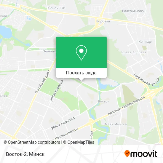 Карта Восток-2