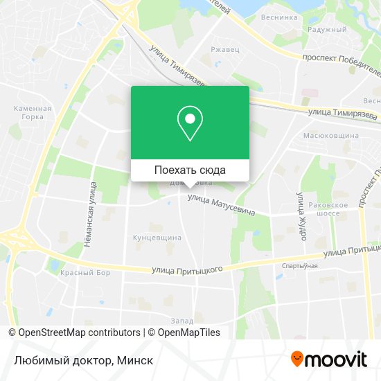 Карта Любимый доктор