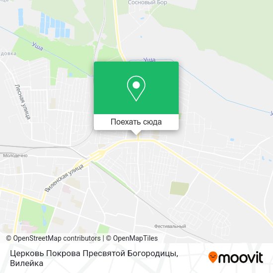 Карта Церковь Покрова Пресвятой Богородицы