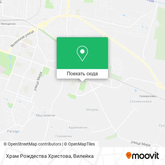Карта Храм Рождества Христова