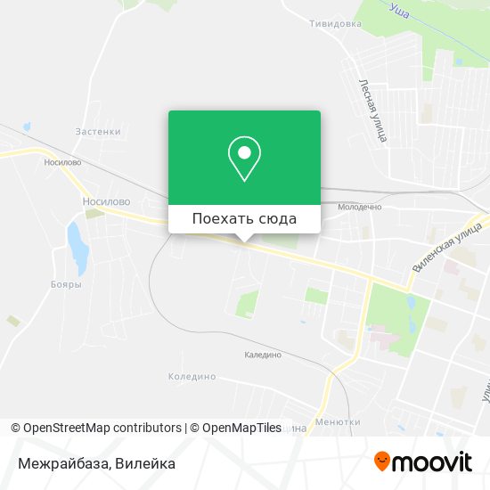 Карта Межрайбаза