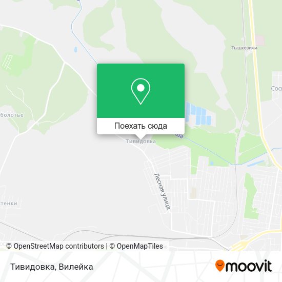 Карта Тивидовка